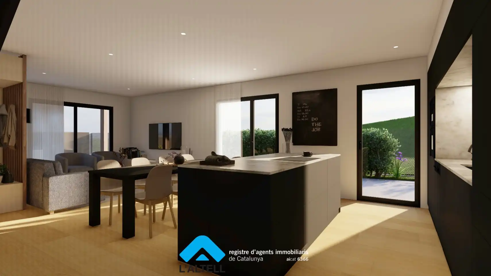 Cuina de Casa o xalet en venda en L'Ametlla del Vallès amb Aire condicionat, Calefacció i Jardí privat