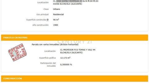 Foto 4 de Apartamento en venta en Carrer José Gómez Mompean, 29, Elx, Spain, -1, Carrús Este, Elche / Elx