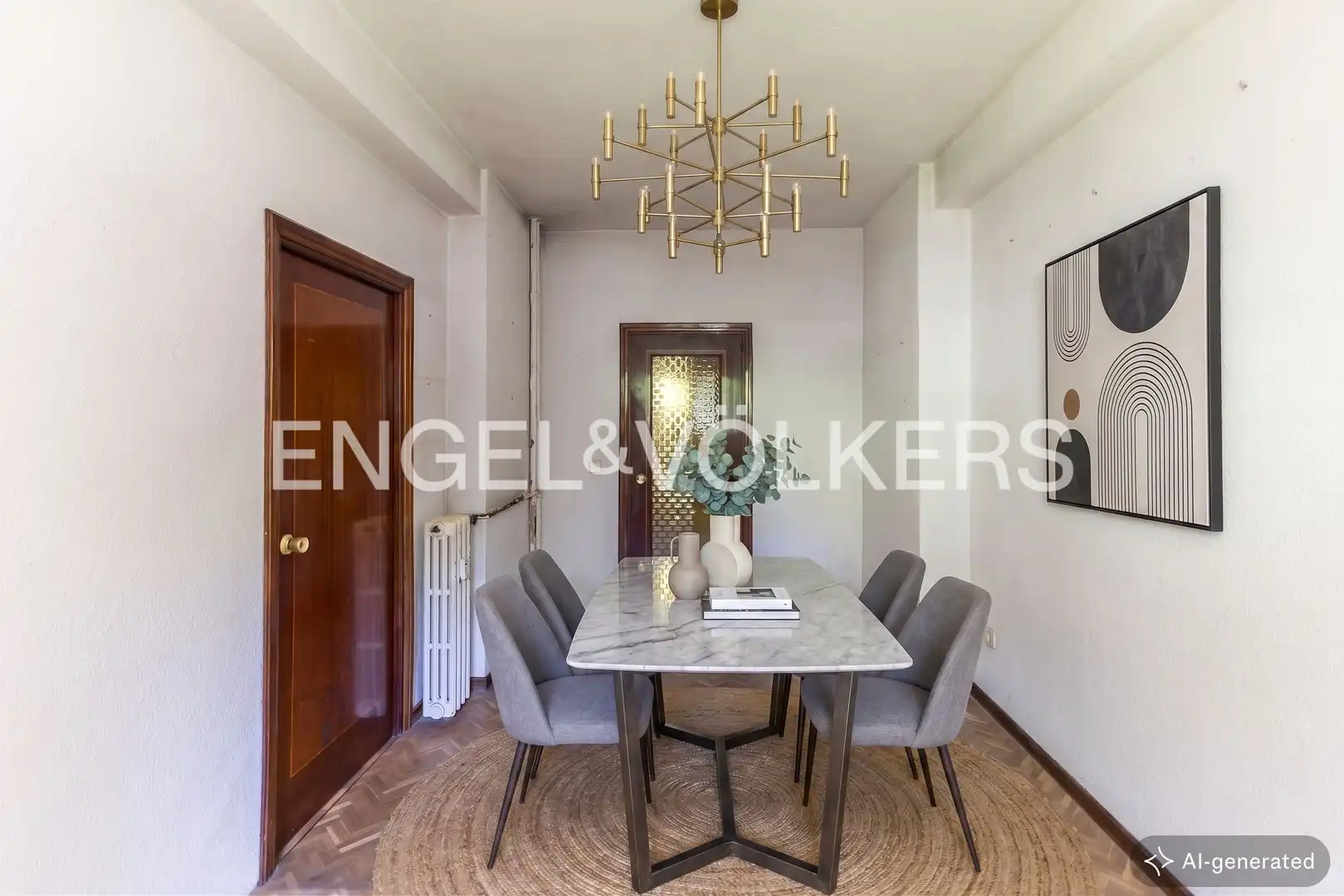 Esszimmer von Wohnung zum Verkauf in Madrid mit Heizung