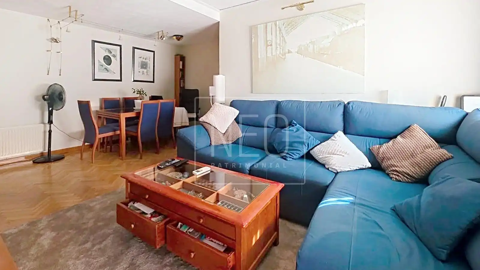 Wohnzimmer von Wohnung zum Verkauf in Alcorcón mit Klimaanlage, Heizung und Privatgarten