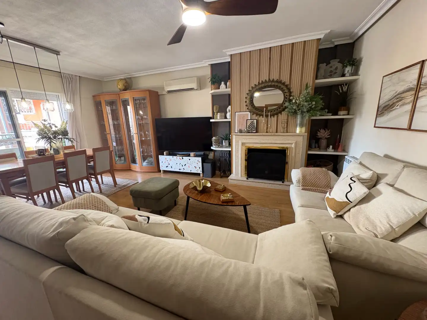 Sala de estar de Ático en venta en Alcantarilla con Terraza