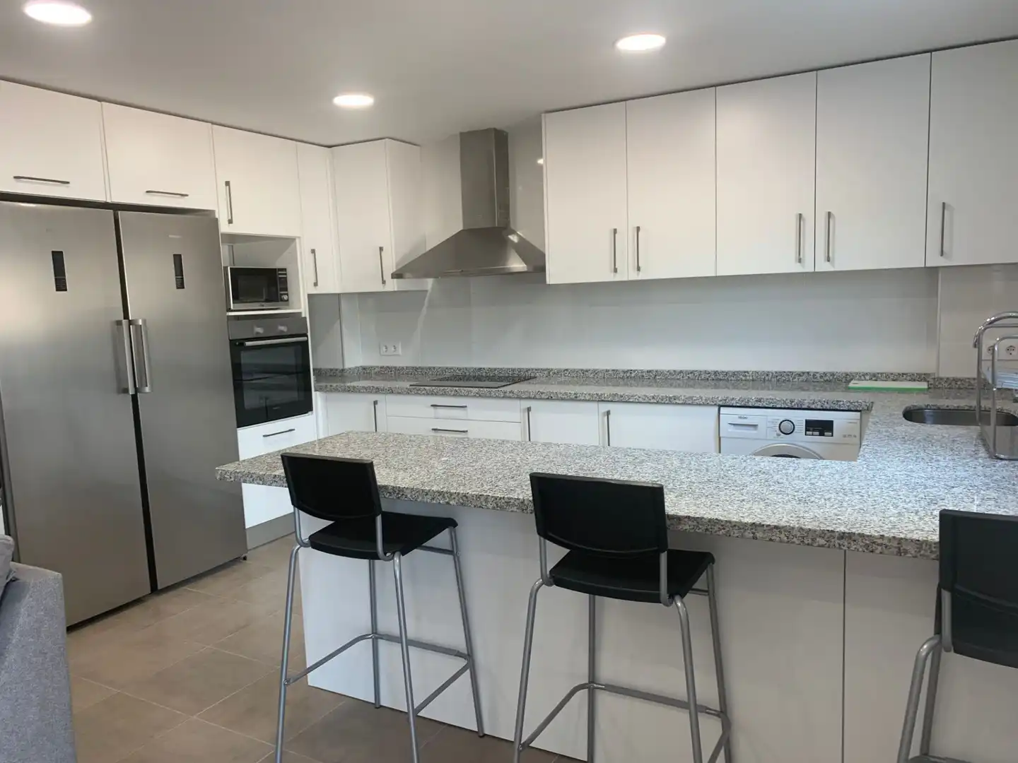 Kitchen of Flat for share in Alcoy / Alcoi  with Heating, Terrace and Furnished