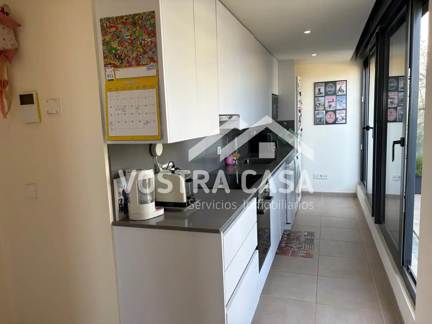 Kitchen of Attic for sale in Mislata  with Air Conditioner and Alarm