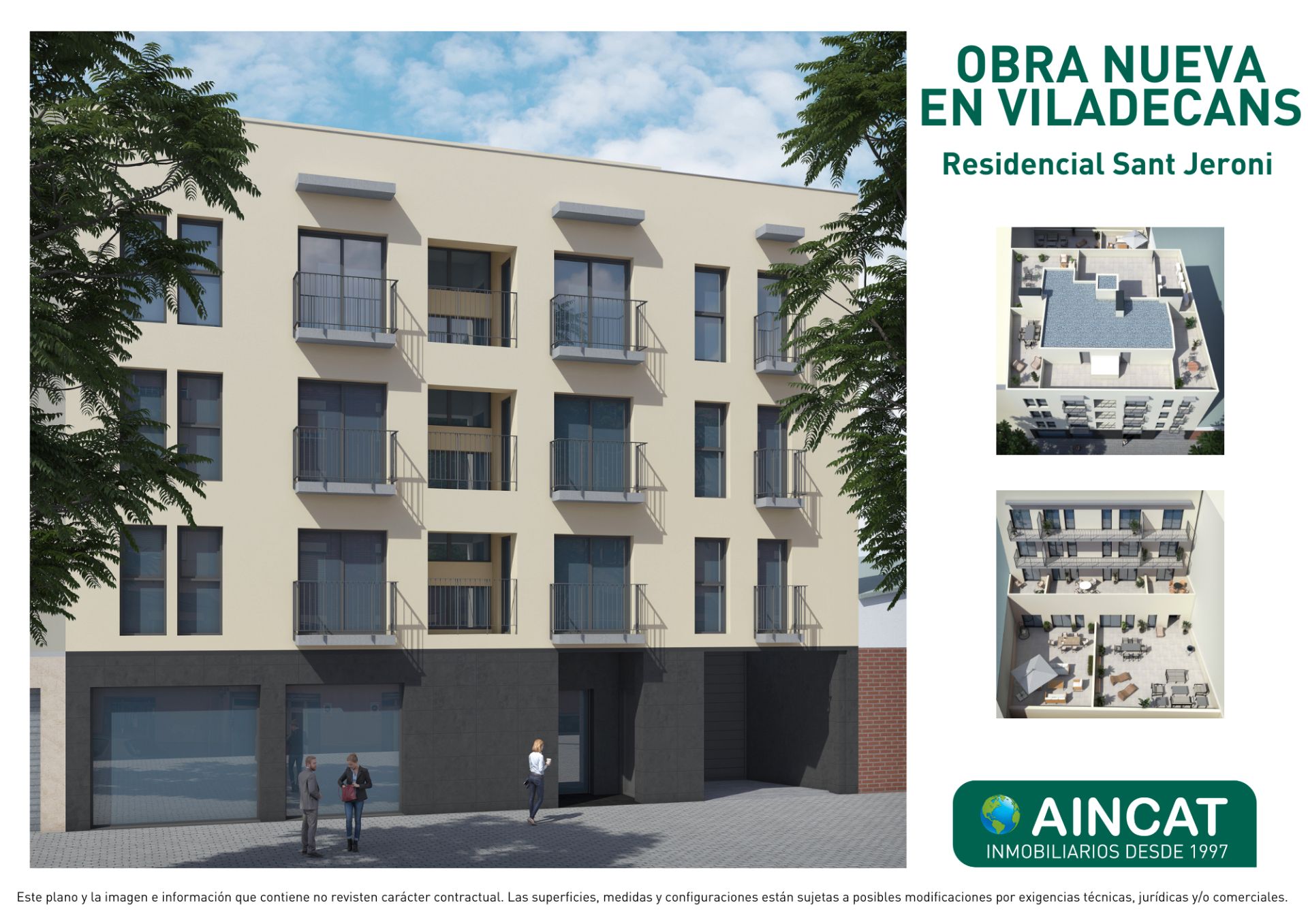 Vista exterior de Dúplex en venda en Viladecans amb Aire condicionat, Calefacció i Parquet