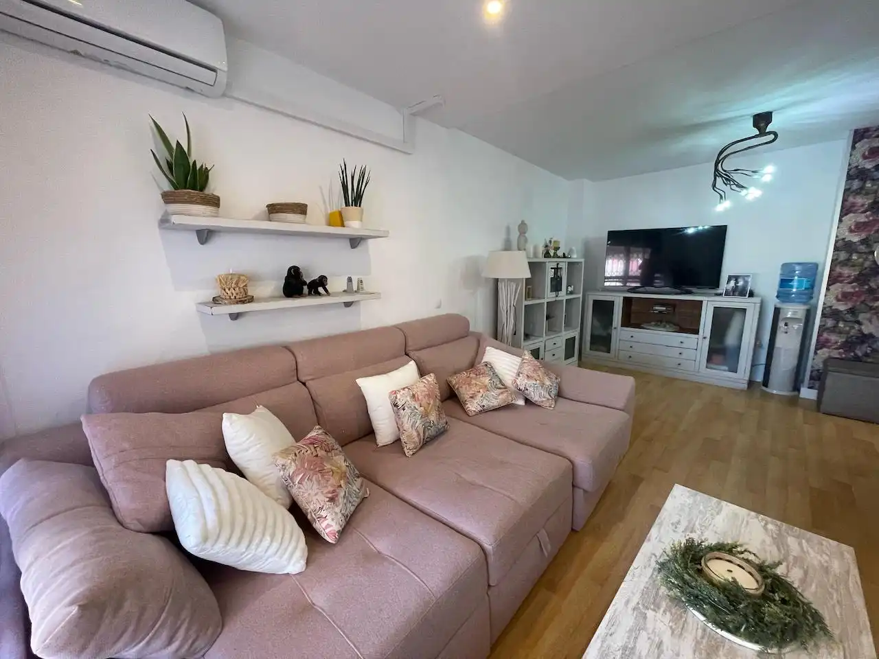 Sala d'estar de Àtic en venda en Vélez-Málaga amb Aire condicionat i Terrassa