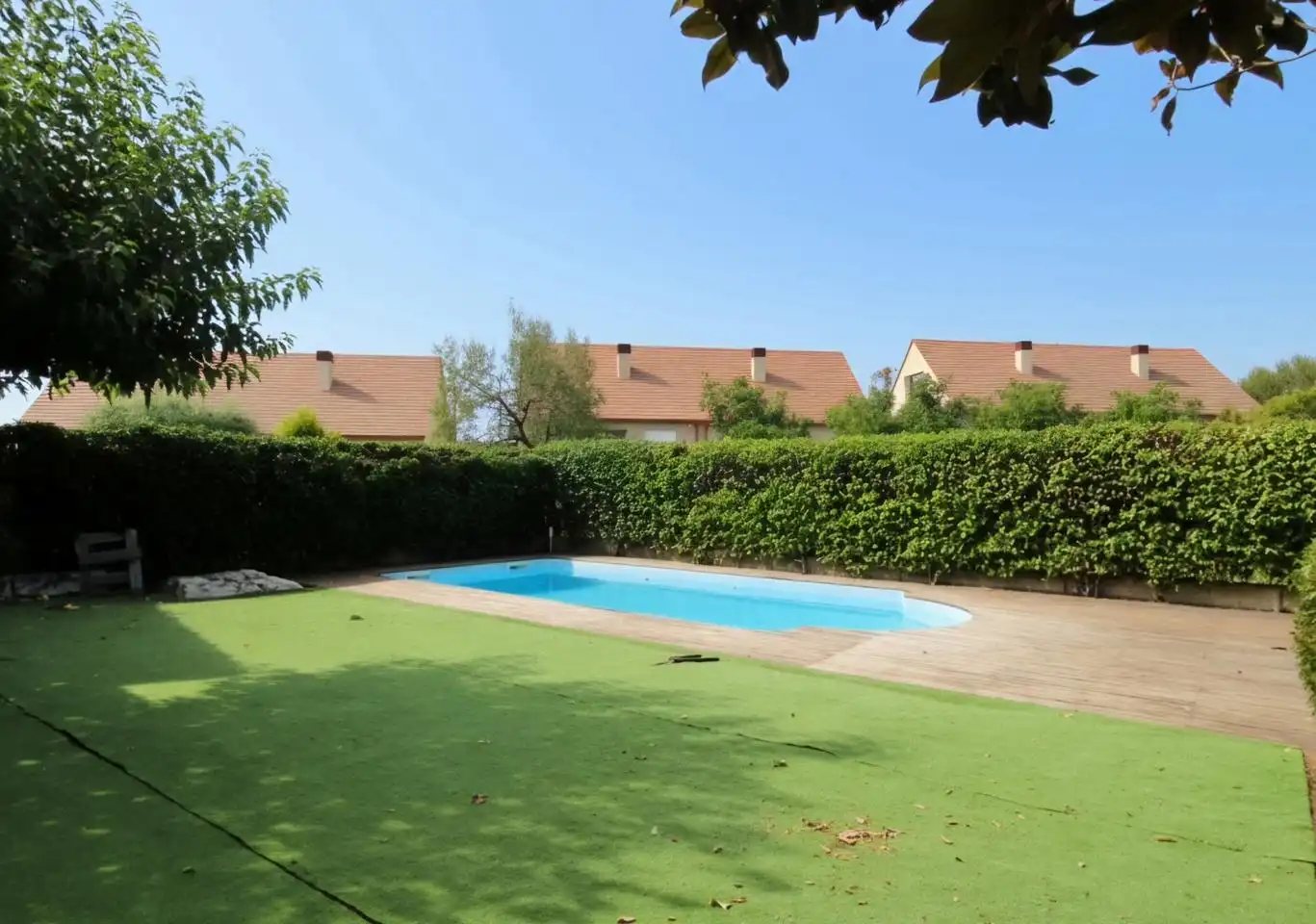 Piscina de Casa o xalet en venda en Matadepera amb Aire condicionat, Jardí privat i Terrassa