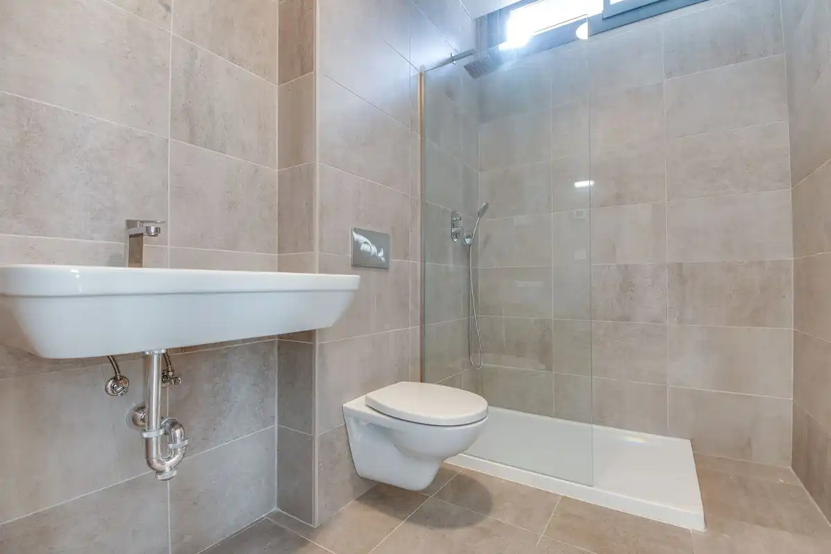 Bany de Casa o xalet en venda en Manilva amb Aire condicionat, Jardí privat i Terrassa
