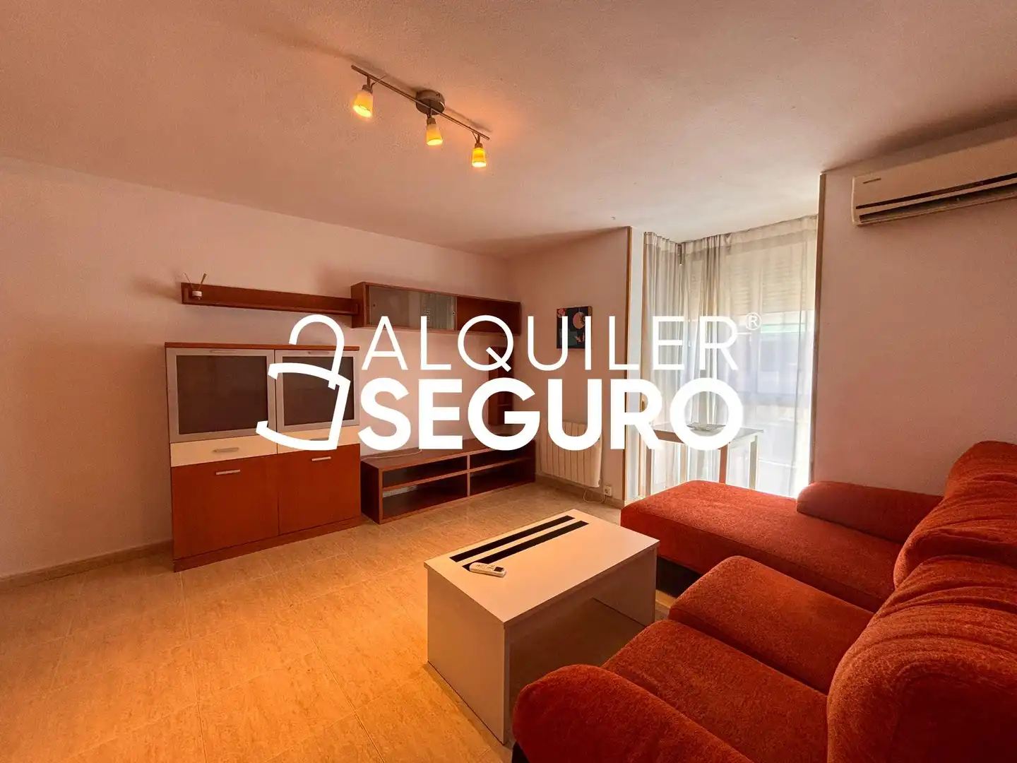 Wohnzimmer von Wohnung zur Miete in Madrid mit Klimaanlage, Heizung und Möbliert