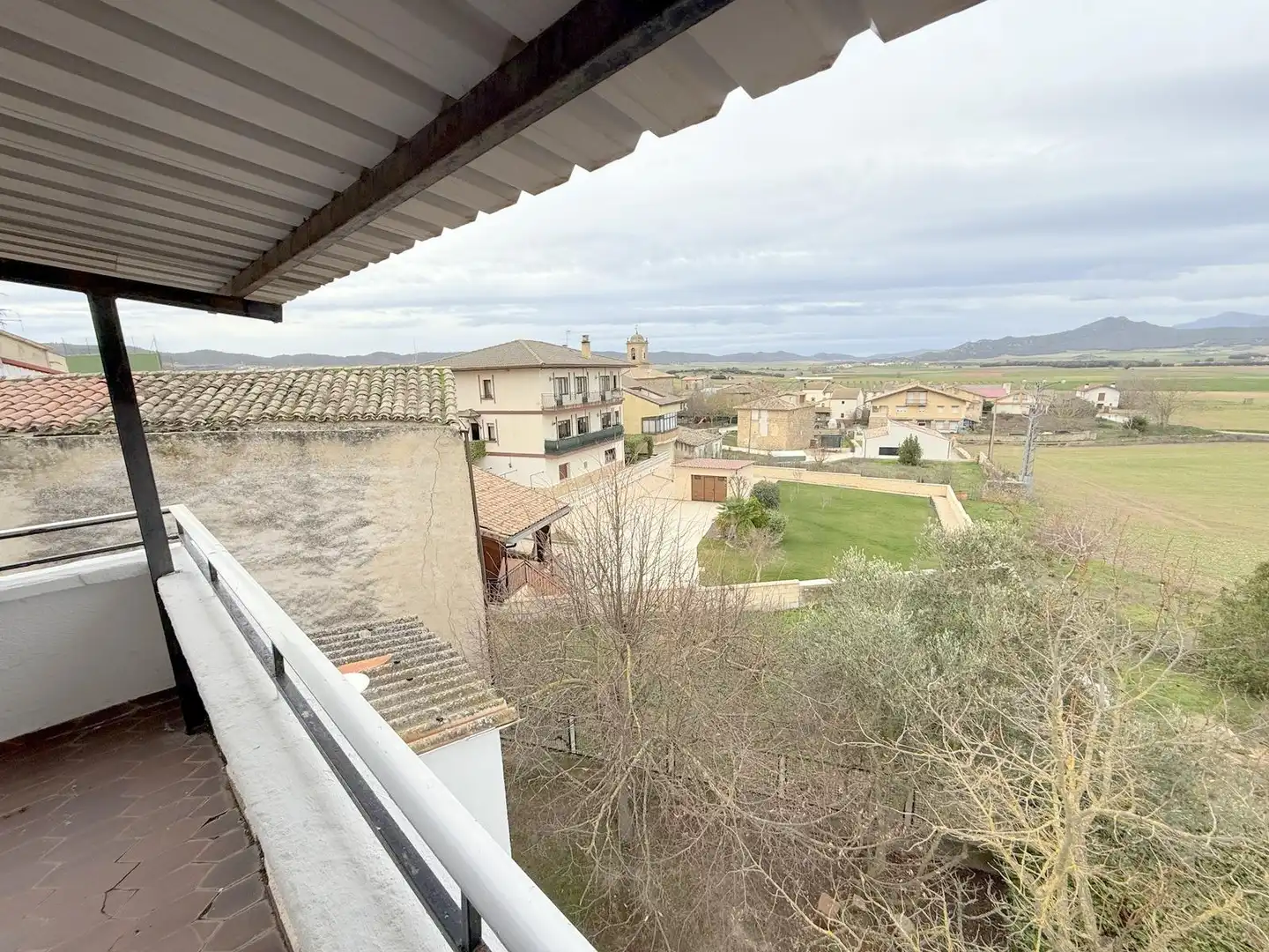 Vista exterior de Casa o chalet en venta en Abáigar con Terraza y Balcón