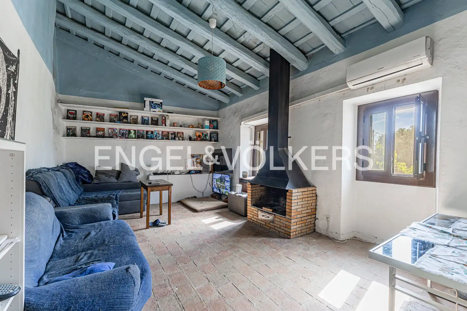 Sala de estar de Casa o chalet en venta en Sant Pere de Ribes con Aire acondicionado, Calefacción y Jardín privado