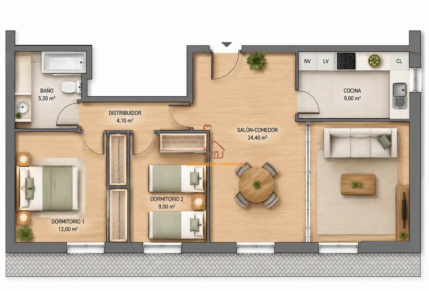 Planta baja en venta en Bellver de Cerdanya con Calefacción, Parquet y Horno