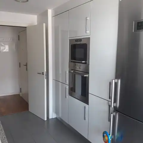 Cocina de Piso de alquiler en Sant Feliu de Llobregat con Aire acondicionado, Calefacción y Parquet