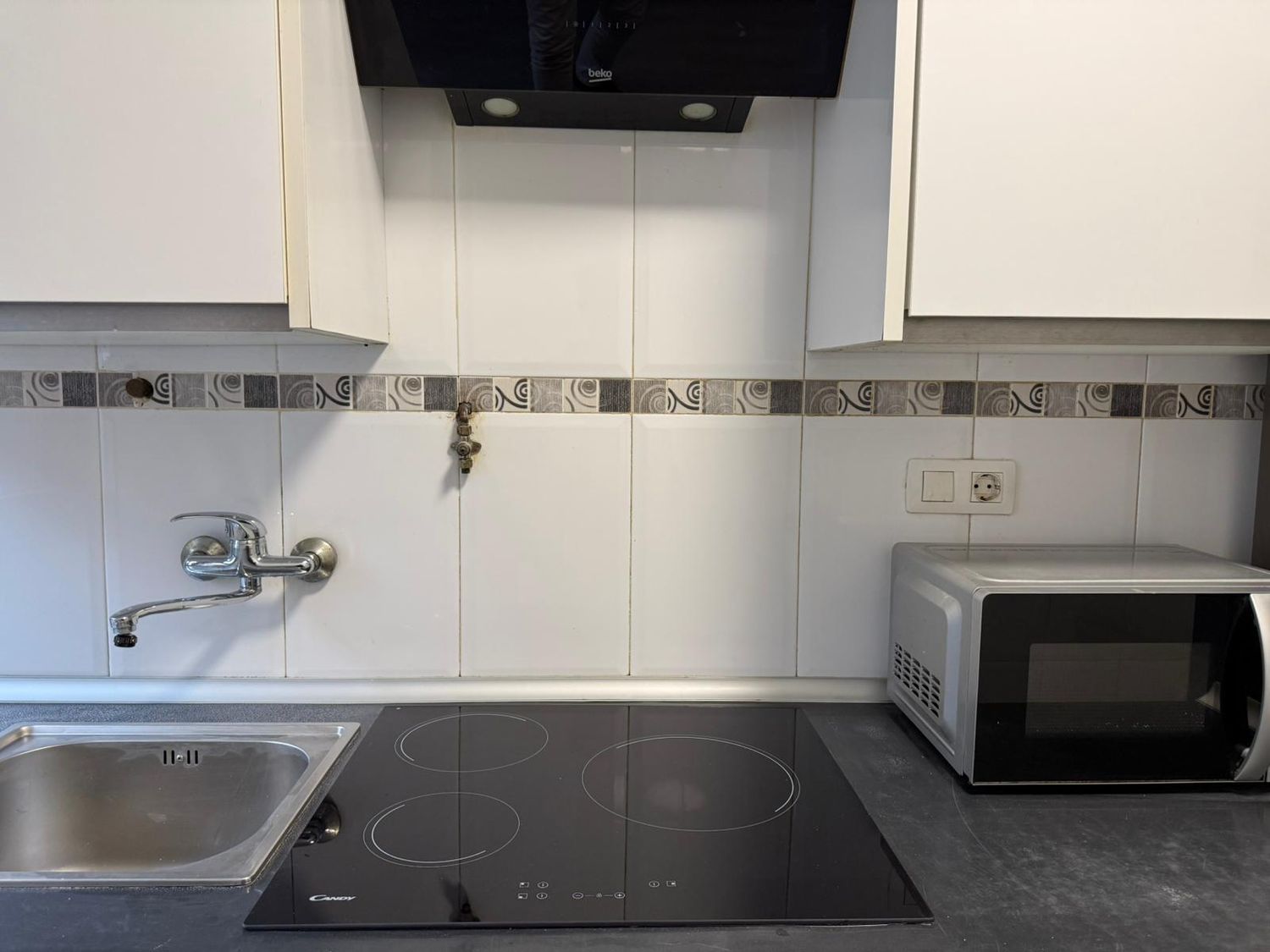 Kitchen of Flat for sale in Gijón   with Heating, Storage room and Swimming Pool