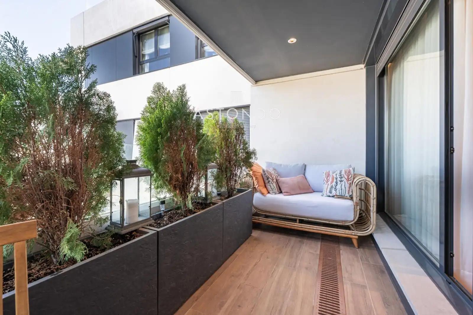 Terrasse von Wohnung zum Verkauf in Madrid mit Klimaanlage, Heizung und Terrasse
