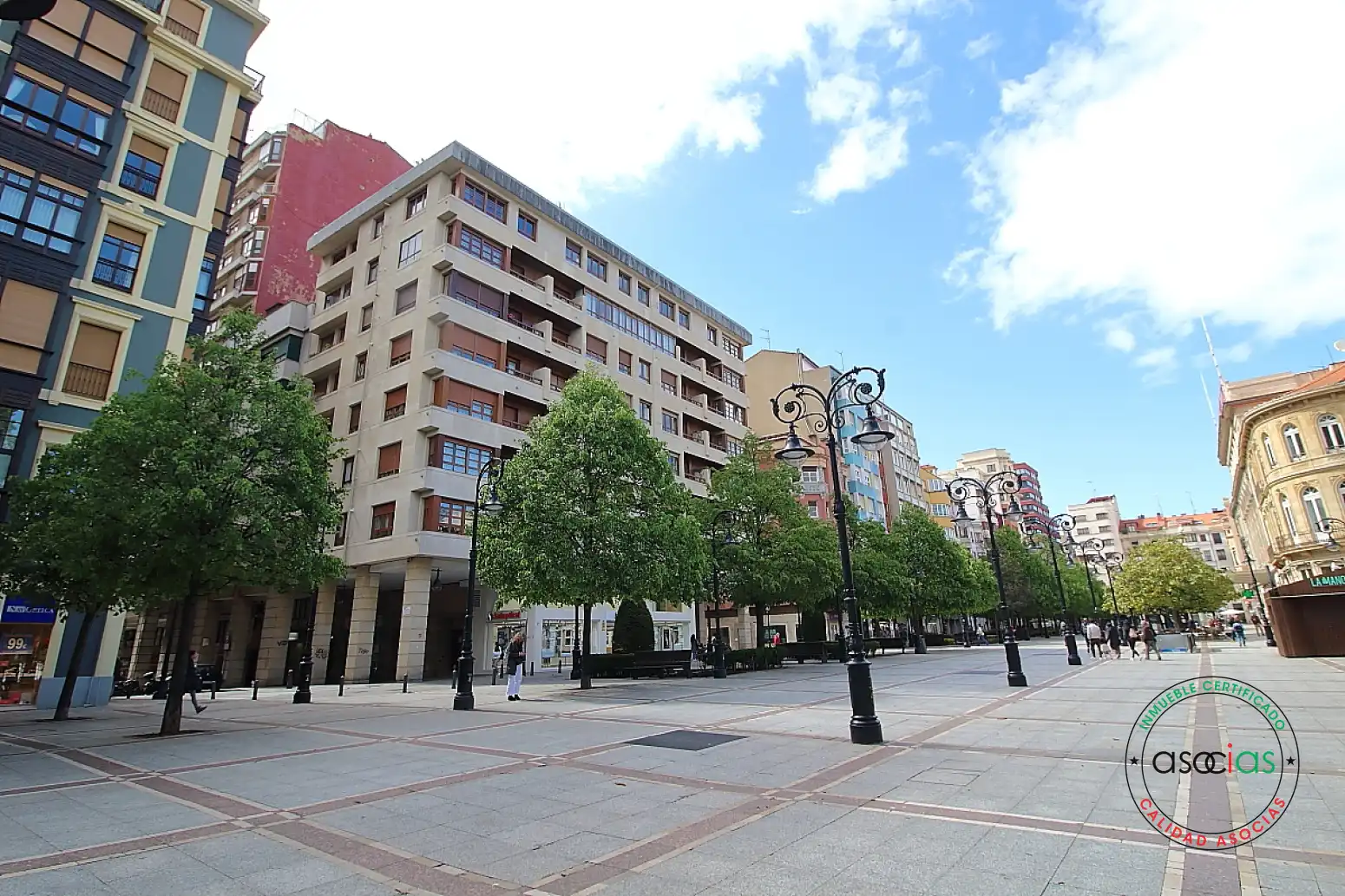 Exterior view of Flat for sale in Gijón   with Heating and Parquet flooring