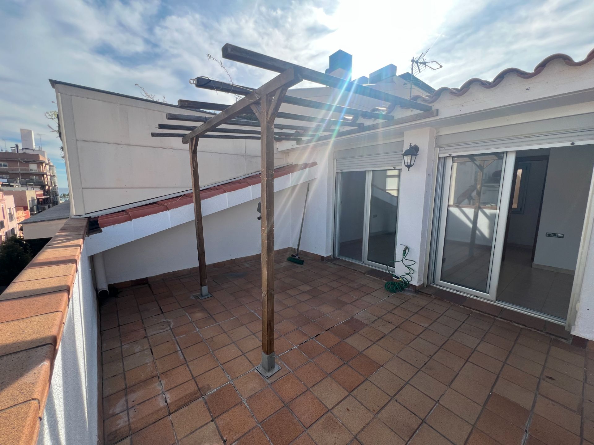 Terrace of Attic to rent in Mataró  with Terrace, Oven and Balcony