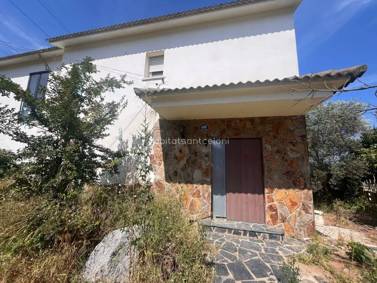 Vista exterior de Casa o chalet en venta en Santa Maria de Palautordera con Calefacción, Jardín privado y Terraza