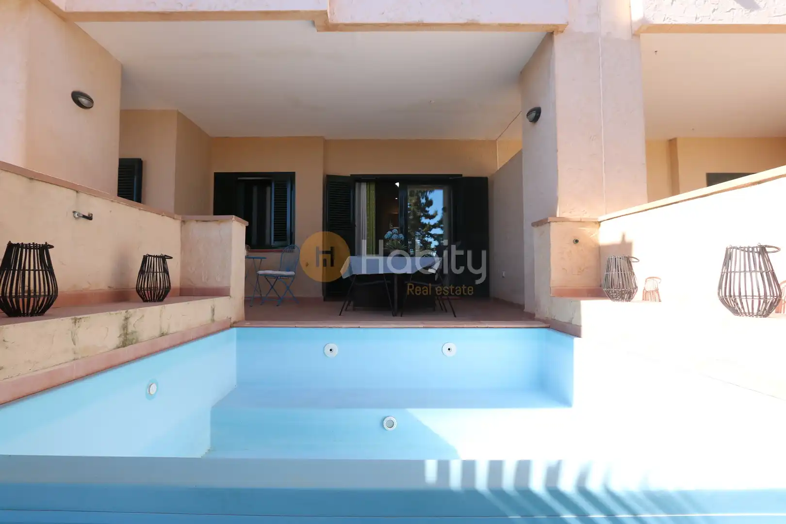 Piscina de Planta baja en venta en Fuente Álamo de Murcia con Aire acondicionado, Calefacción y Terraza