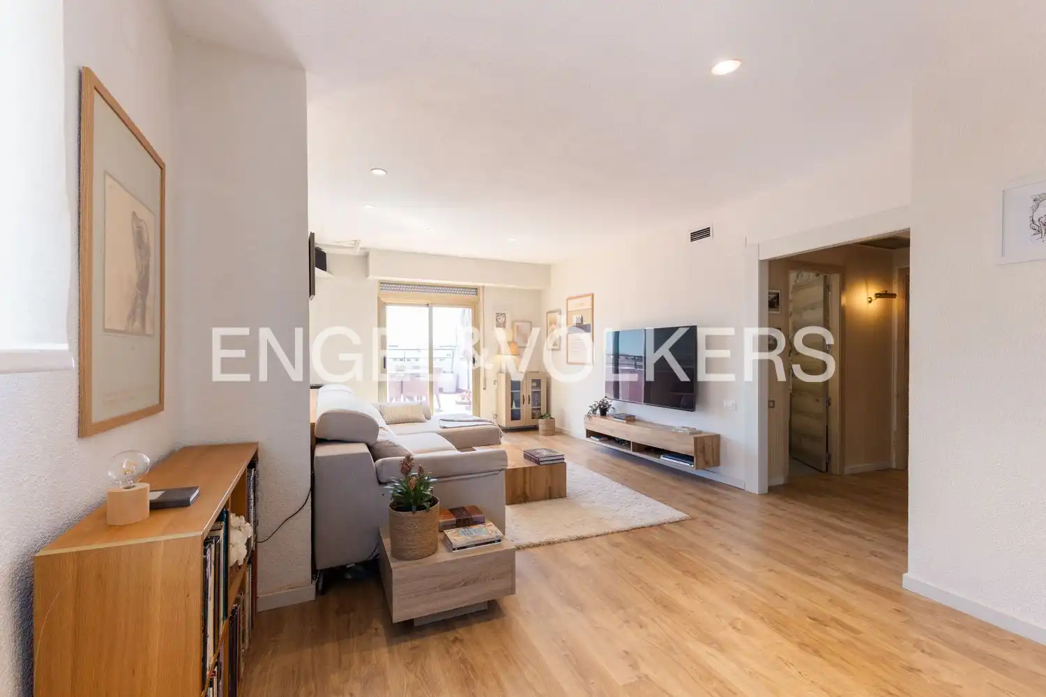 Living room of Attic for sale in Castellón de la Plana / Castelló de la Plana  with Air Conditioner, Heating and Parquet flooring