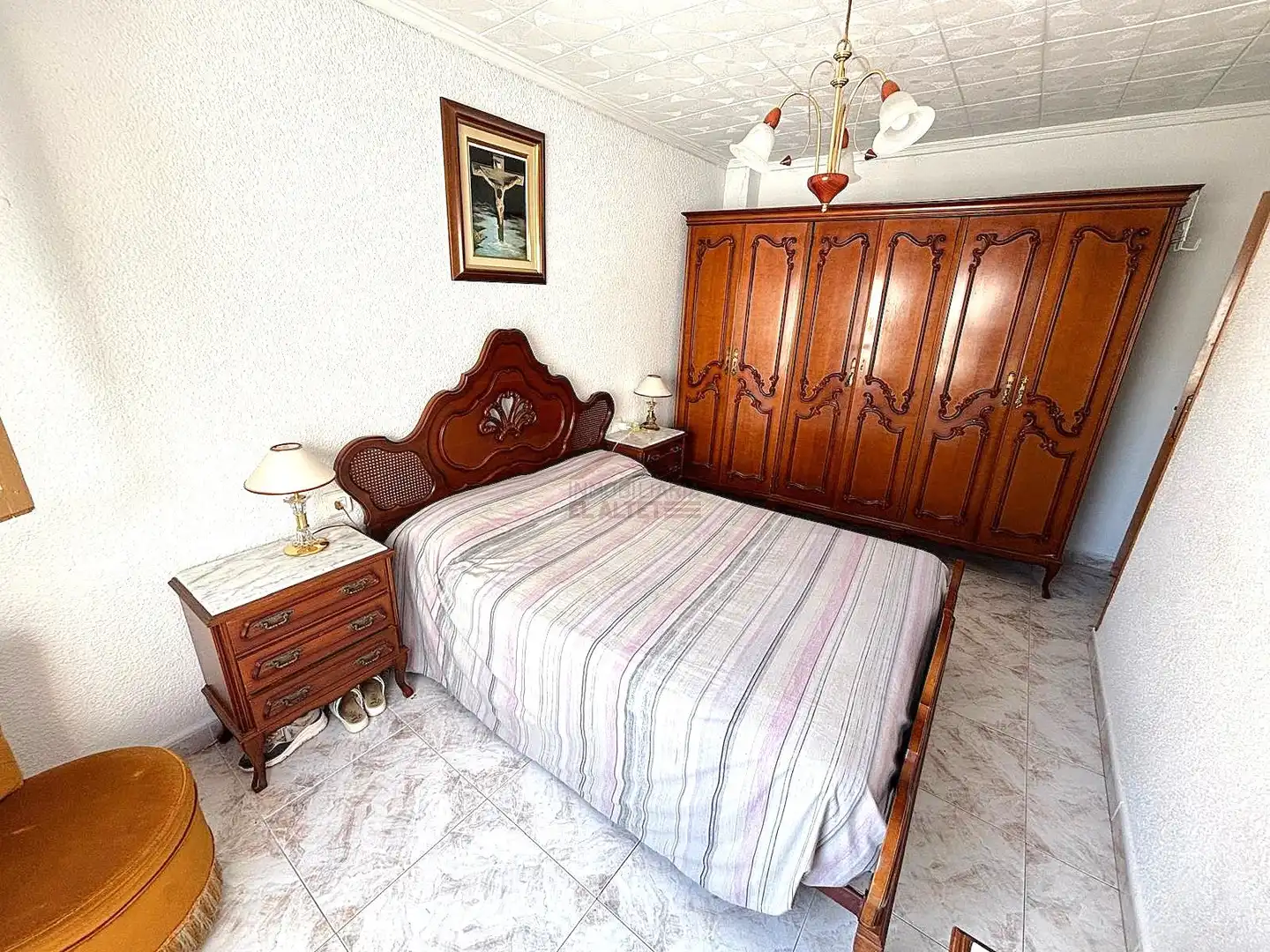 Bedroom of Flat for sale in Elche / Elx  with Furnished, Oven and Balcony