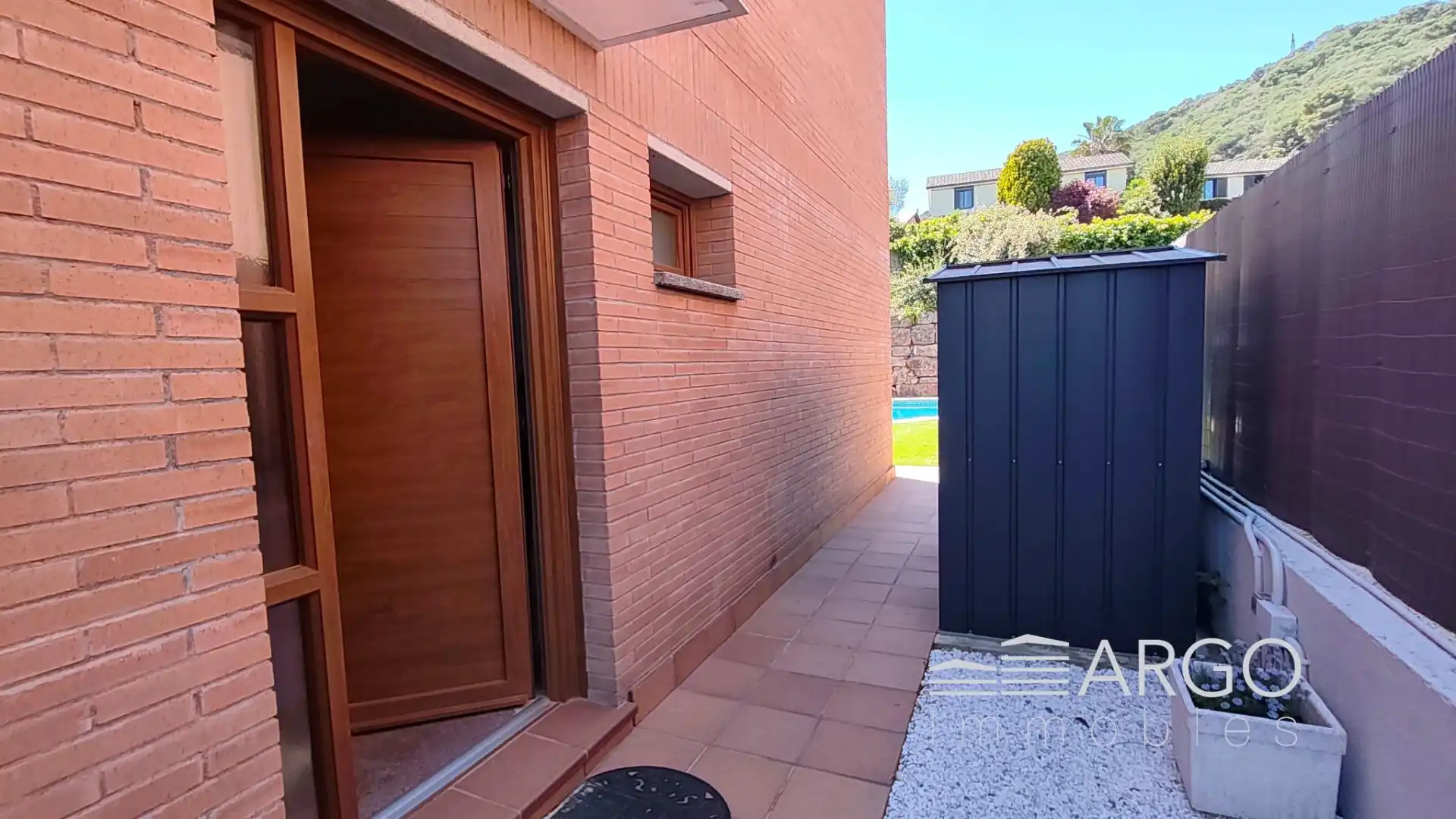 Jardín de Casa o chalet en venta en Vallromanes con Aire acondicionado, Calefacción y Jardín privado