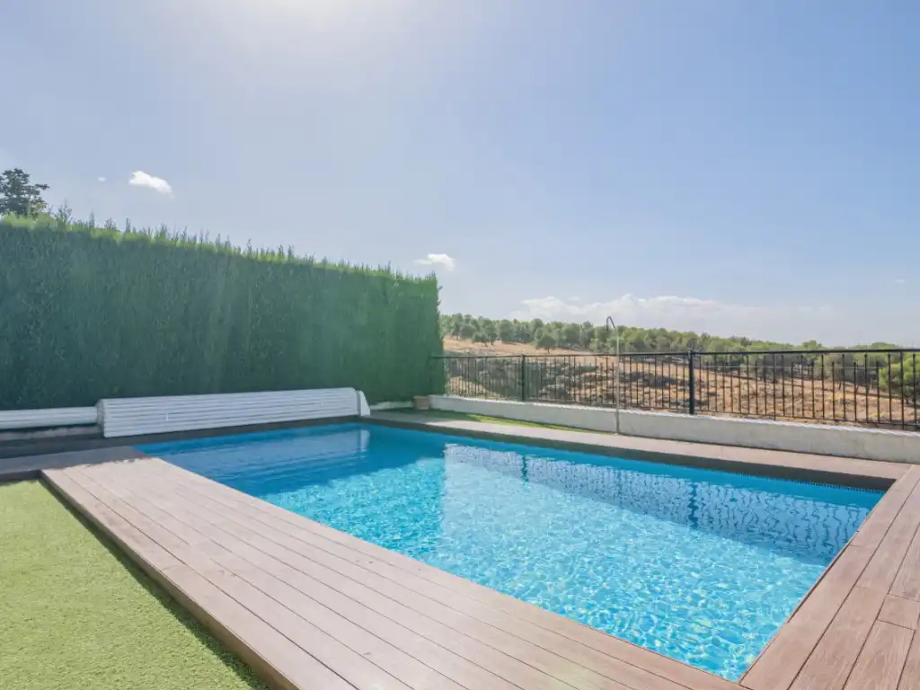 Piscina de Casa o chalet en venta en Monachil con Jardín privado, Terraza y Piscina