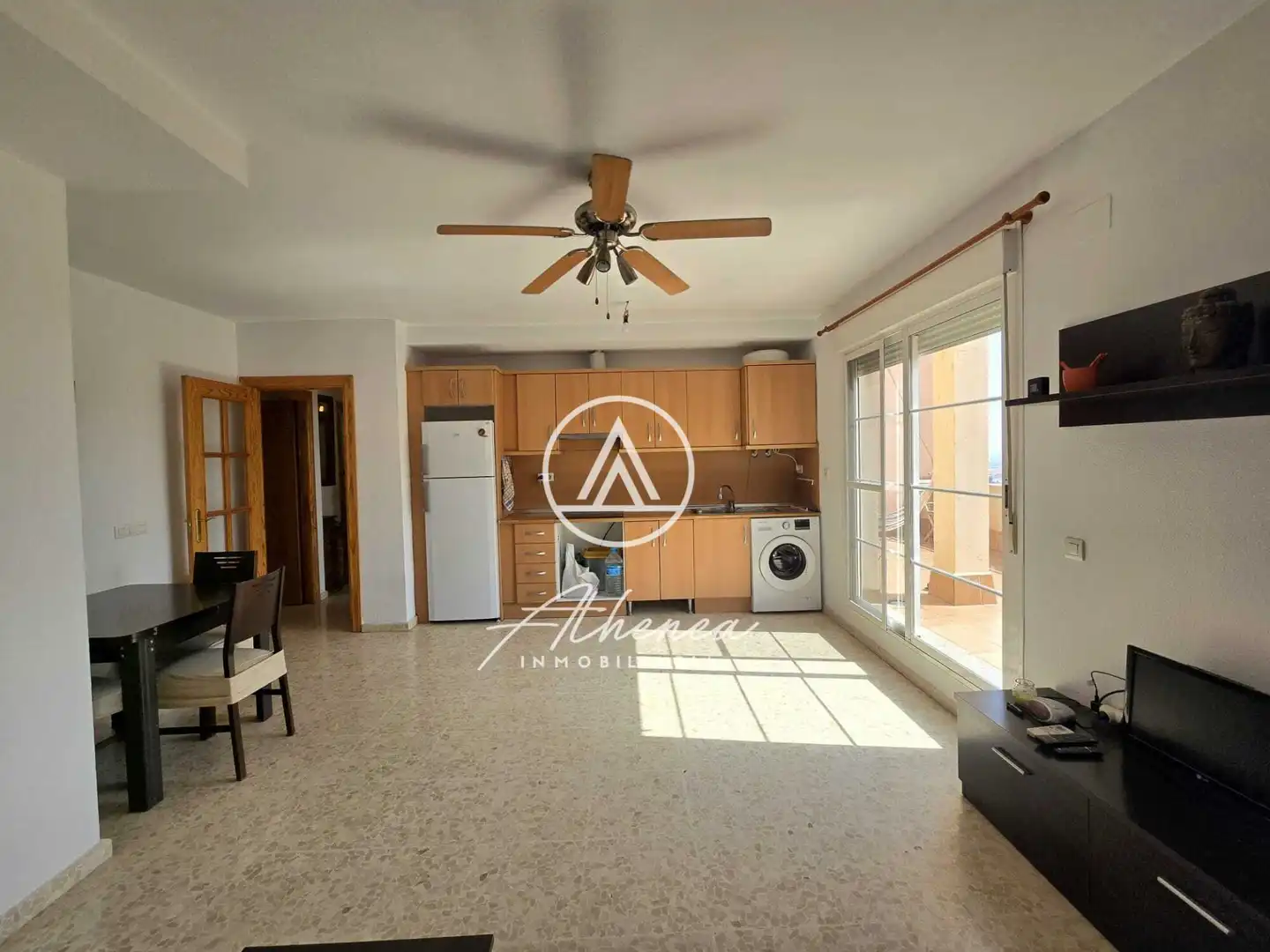 Vista exterior de Piso en venta en Roquetas de Mar con Aire acondicionado, Calefacción y Terraza