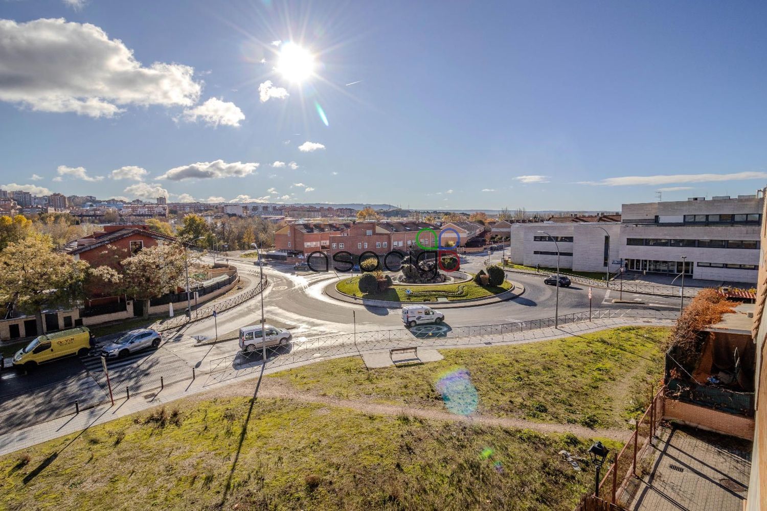 Exterior view of Single-family semi-detached for sale in Guadalajara Capital  with Air Conditioner, Heating and Private garden