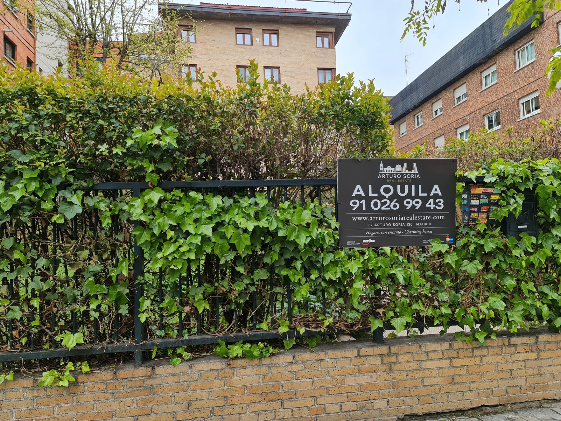Vista exterior de Apartament de lloguer en  Madrid Capital amb Moblat