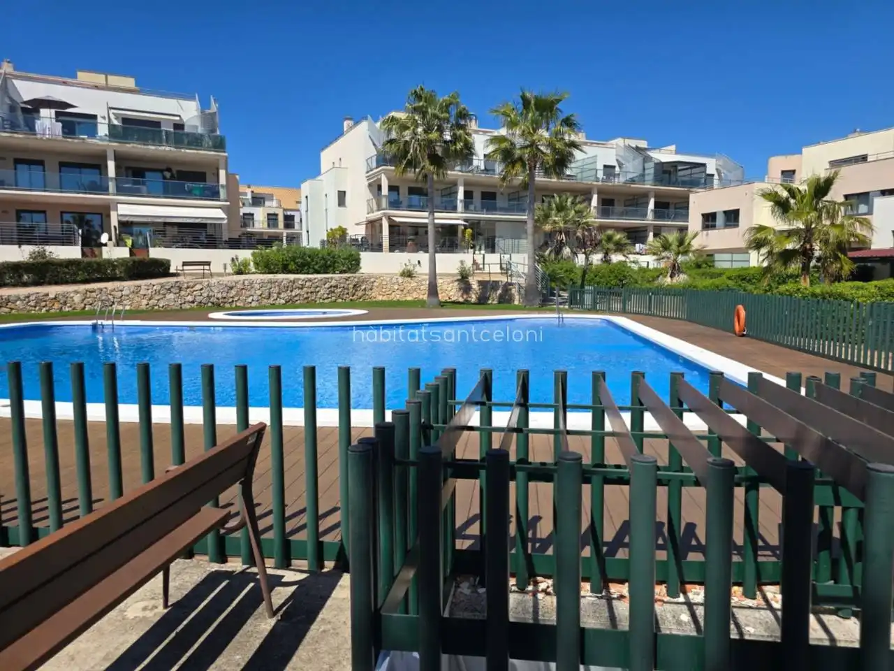 Piscina de Casa o xalet en venda en San Jorge / Sant Jordi amb Aire condicionat, Calefacció i Jardí privat
