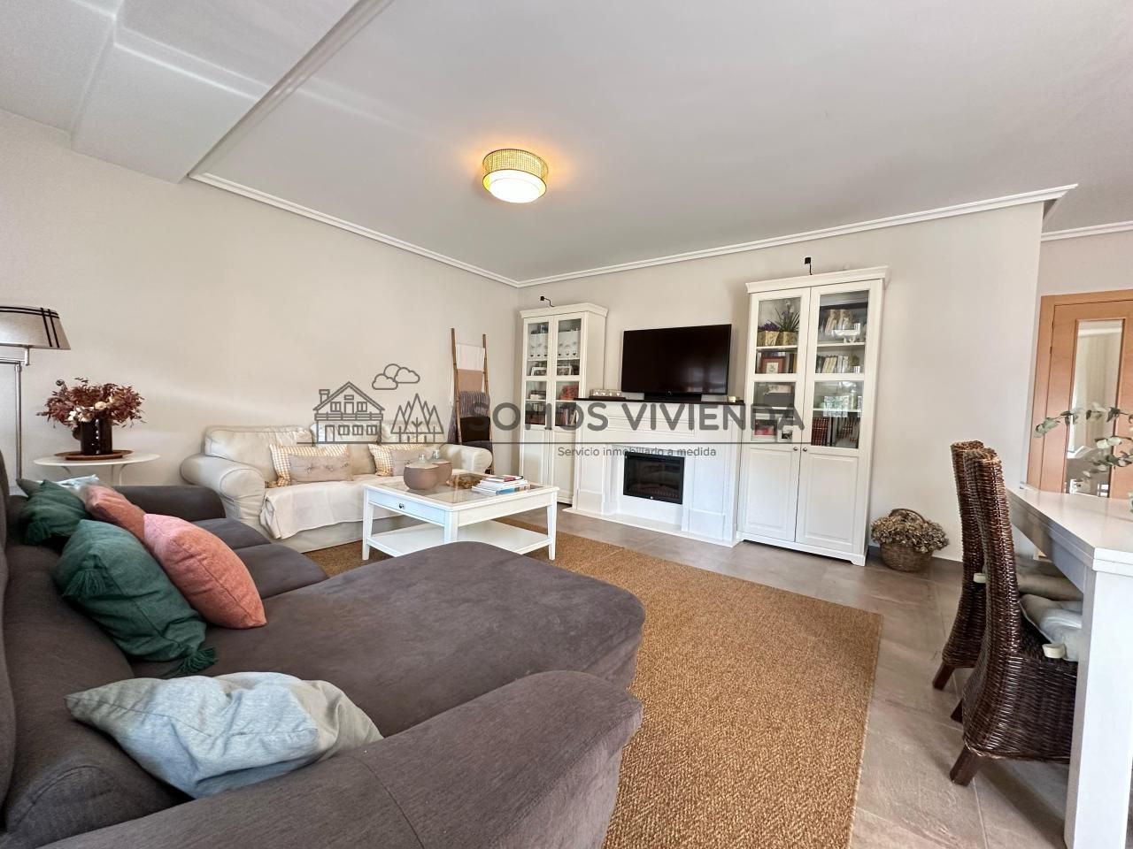 Living room of Single-family semi-detached for sale in Coles  with Heating, Private garden and Terrace