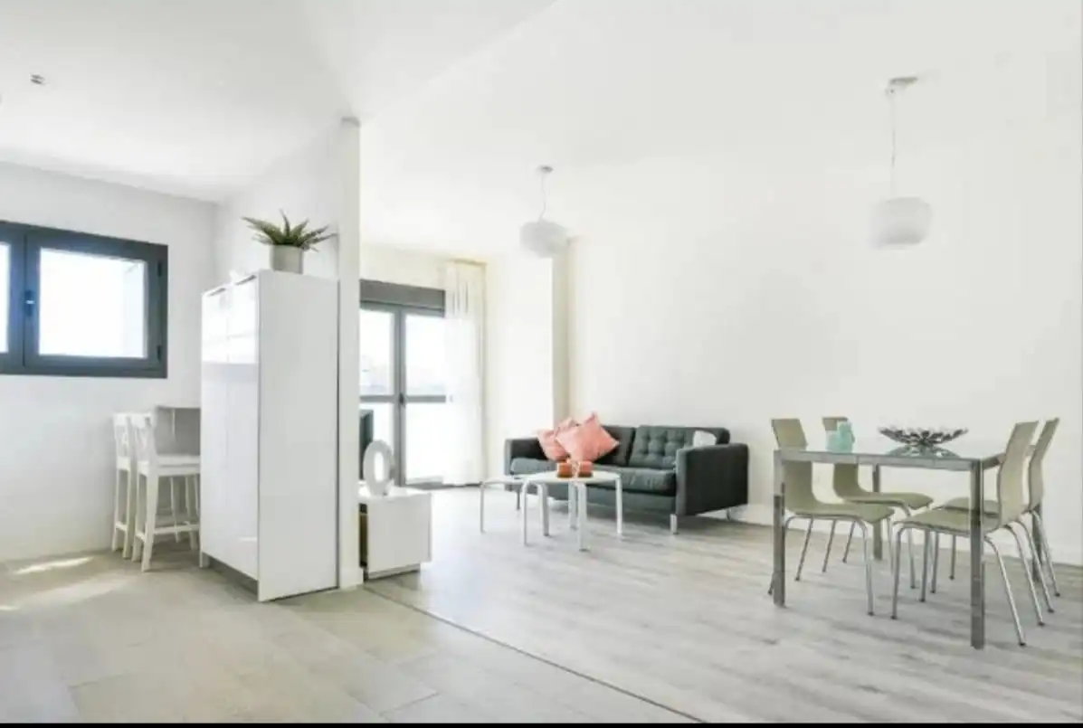 Wohnzimmer von Wohnung zum Verkauf in Málaga mit Klimaanlage, Heizung und Möbliert