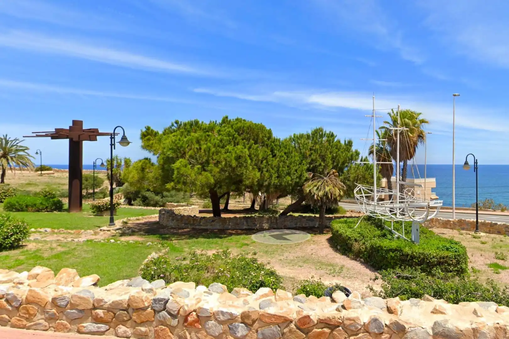 Garden of Apartments for sale in Torrevieja  with Air Conditioner, Heating and Terrace
