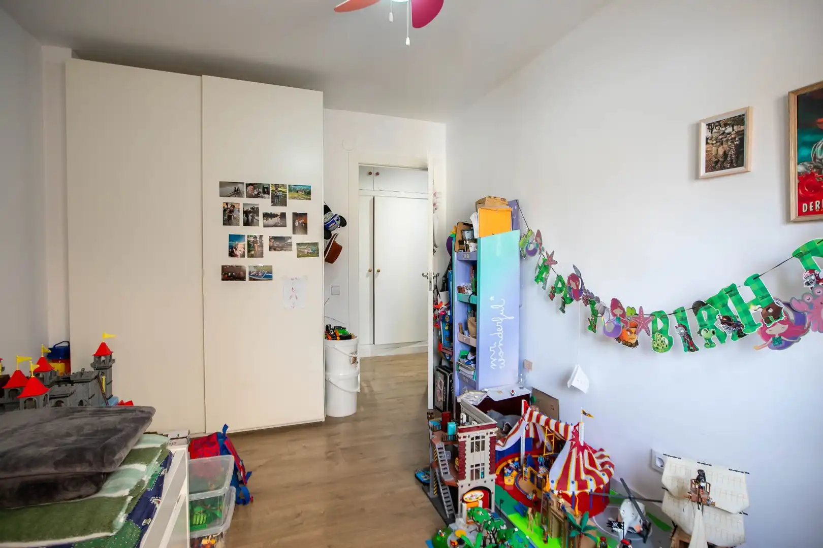 Schlafzimmer von Wohnung zum Verkauf in Estella / Lizarra mit Heizung, Terrasse und Möbliert