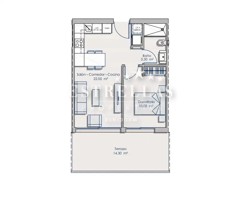 Apartamento con piscina en venta en Golf Bahía, imagen 4