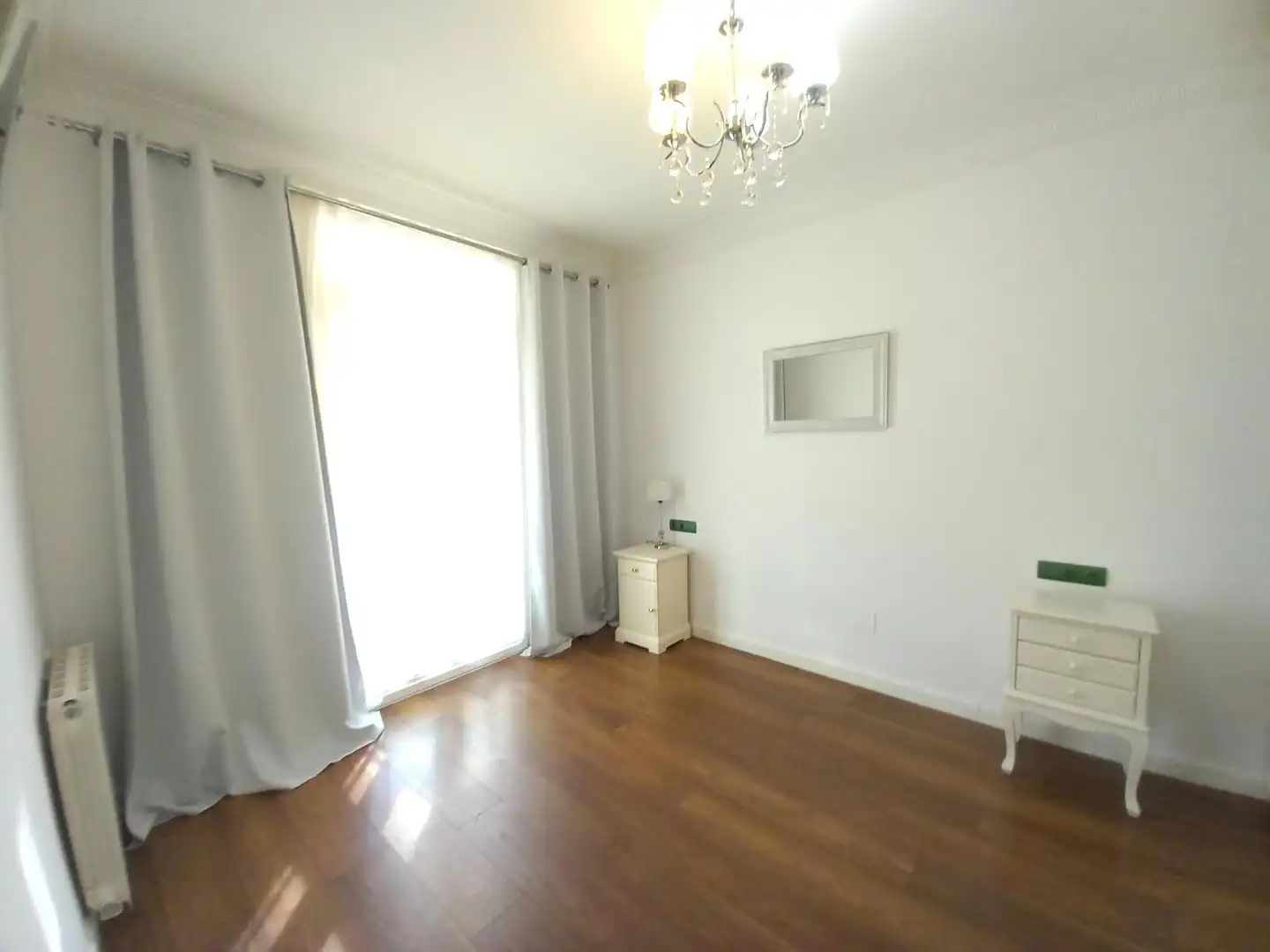 Schlafzimmer von Wohnung zur Miete in Barcelona mit Klimaanlage, Heizung und Parkett