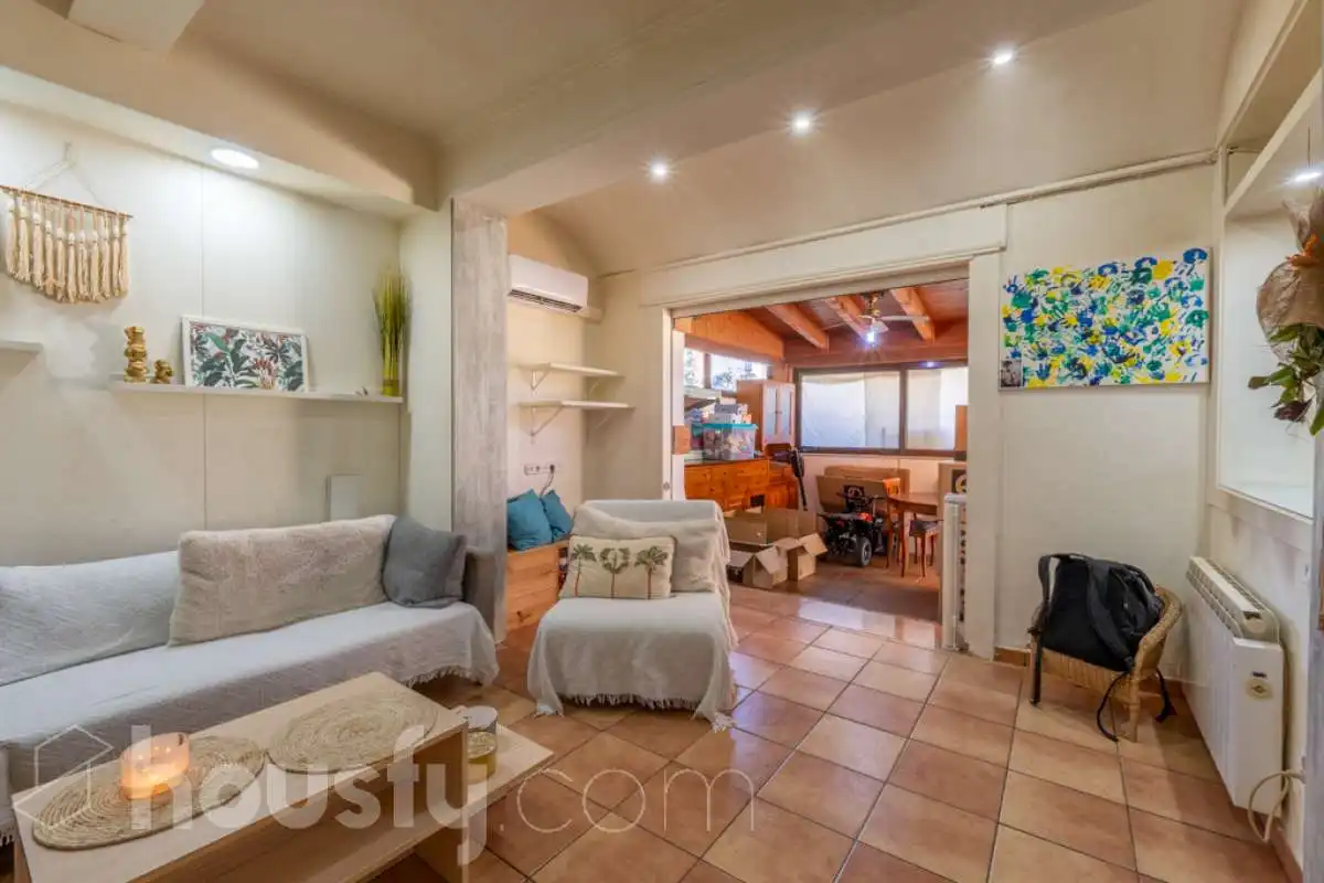 Living room of Houses for sale in Sant Pere de Ribes  with Air Conditioner, Heating and Private garden