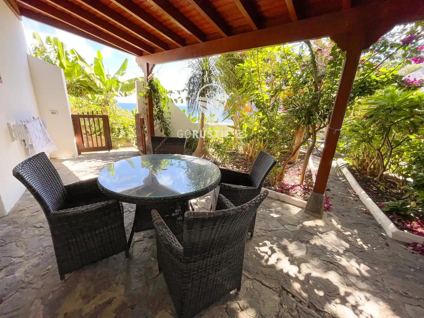 Terraza de Casa o chalet en venta en Hermigua