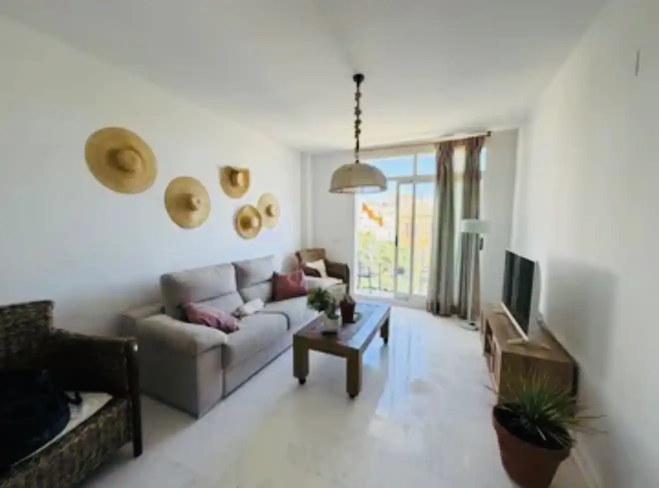 Sala de estar de Ático en venta en Benitachell / El Poble Nou de Benitatxell con Aire acondicionado, Calefacción y Terraza