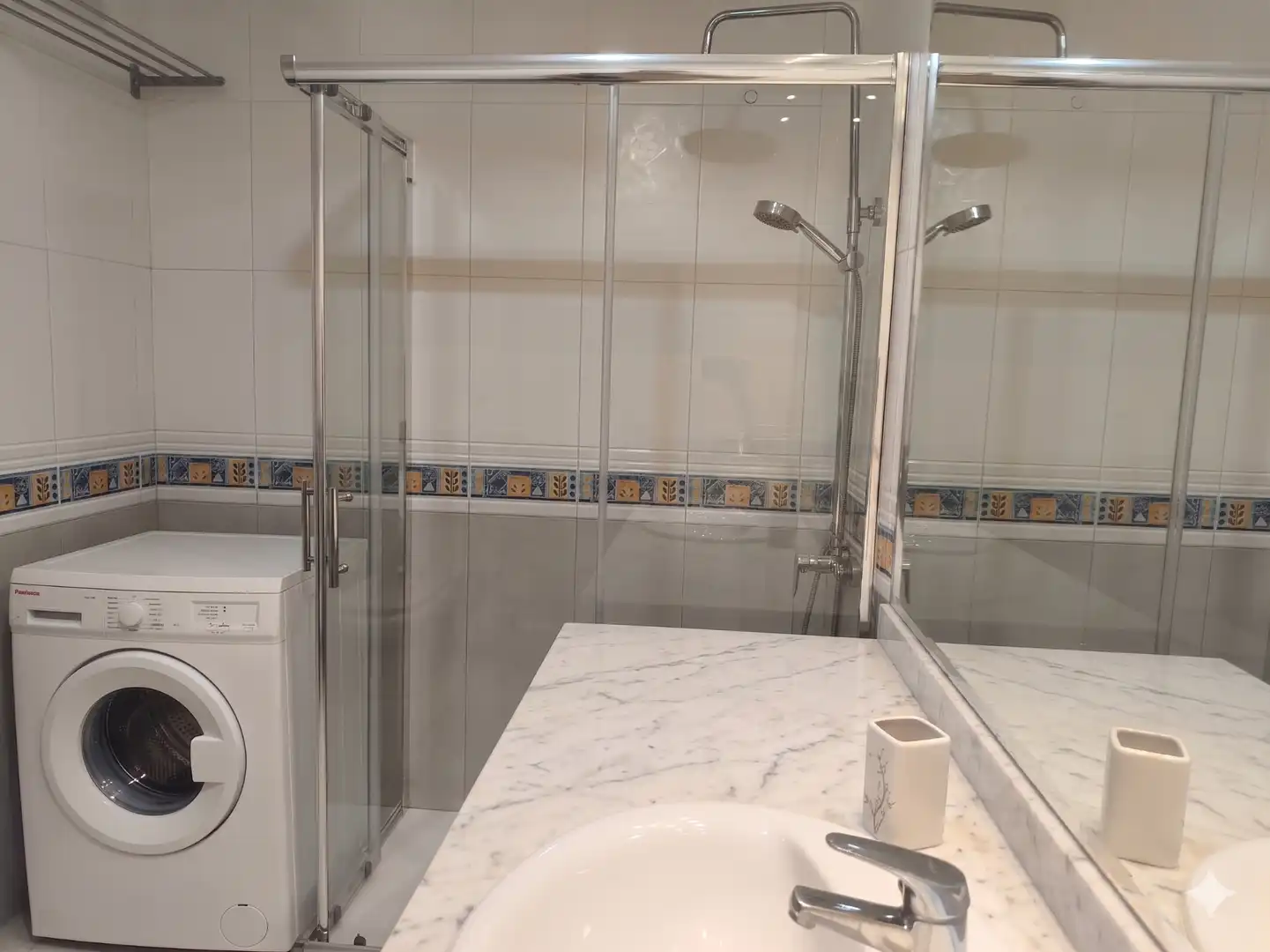 Baño de Apartamento en venta en La Oliva con Terraza, Amueblado y Piscina comunitaria