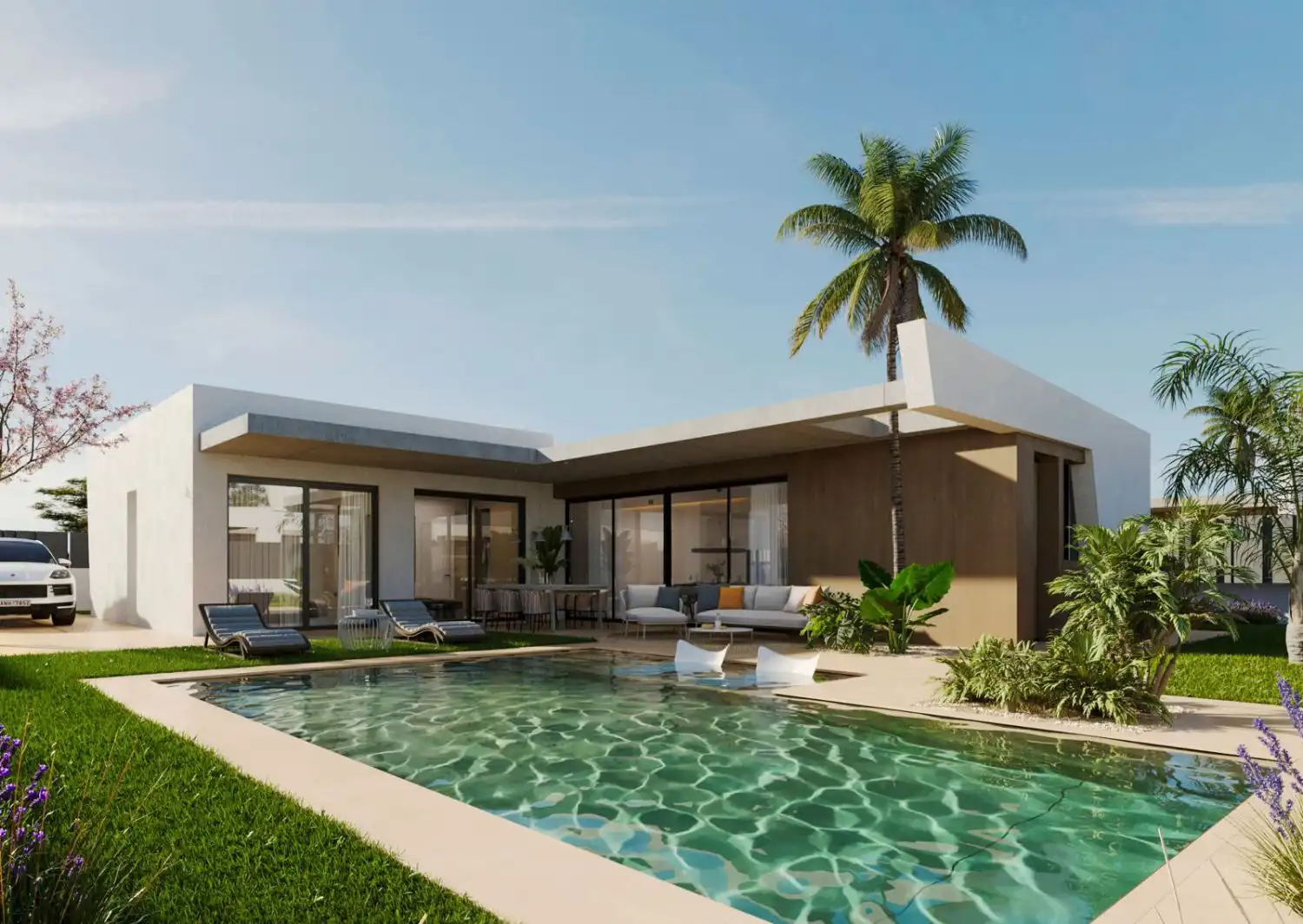 Piscina de Casa o chalet en venta en Molina de Segura con Aire acondicionado y Calefacción