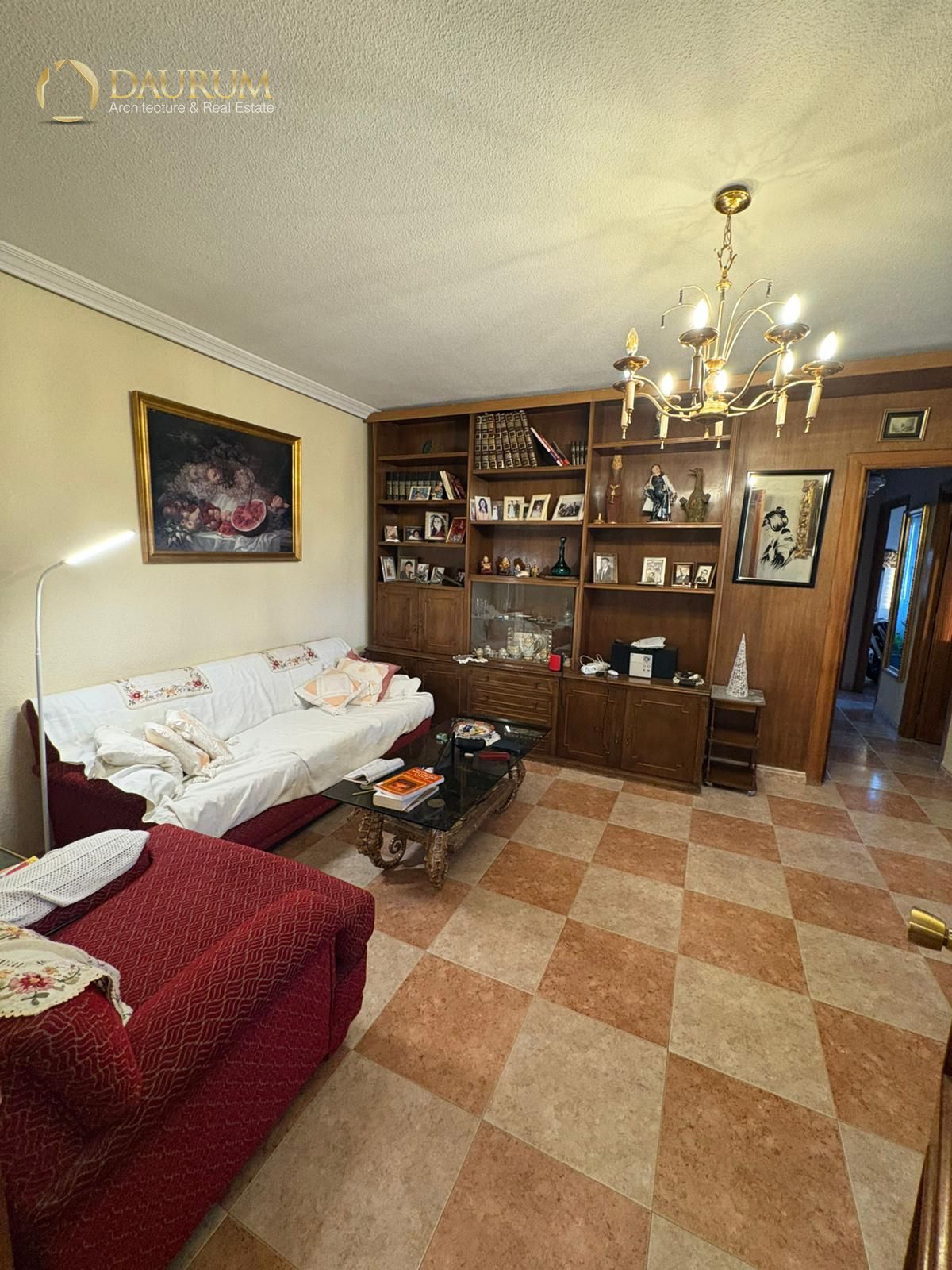 Sala d'estar de Pis en venda en Alcorcón amb Calefacció