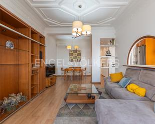 Living room of Apartment to rent in  Valencia Capital  with Air Conditioner, Heating and Parquet flooring