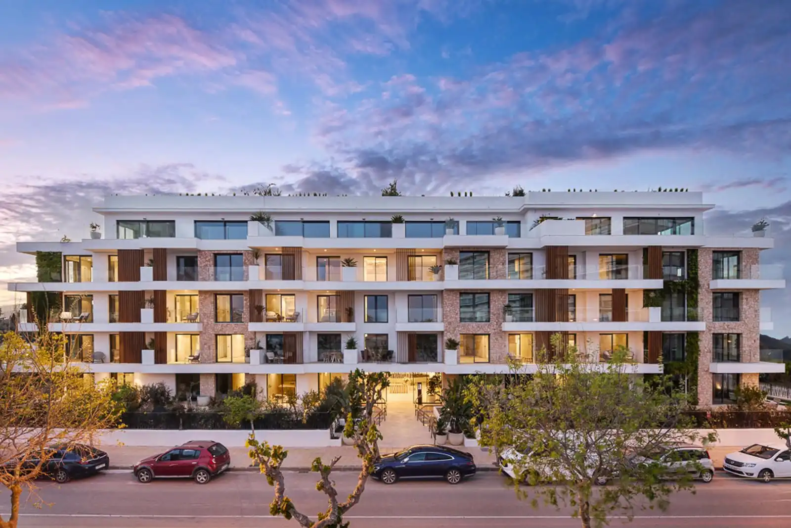 Vista exterior de Apartamento en venta en Eivissa con Aire acondicionado, Calefacción y Terraza