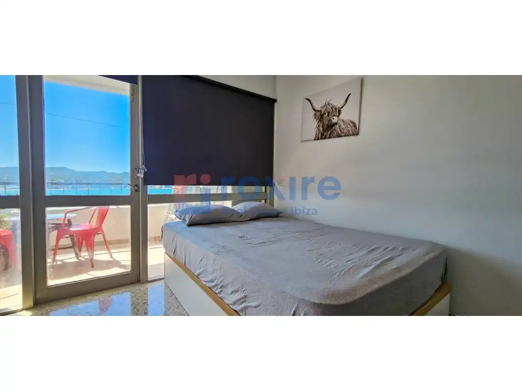 Schlafzimmer von Wohnung zur Miete in Sant Antoni de Portmany mit Klimaanlage, Möbliert und Ofen