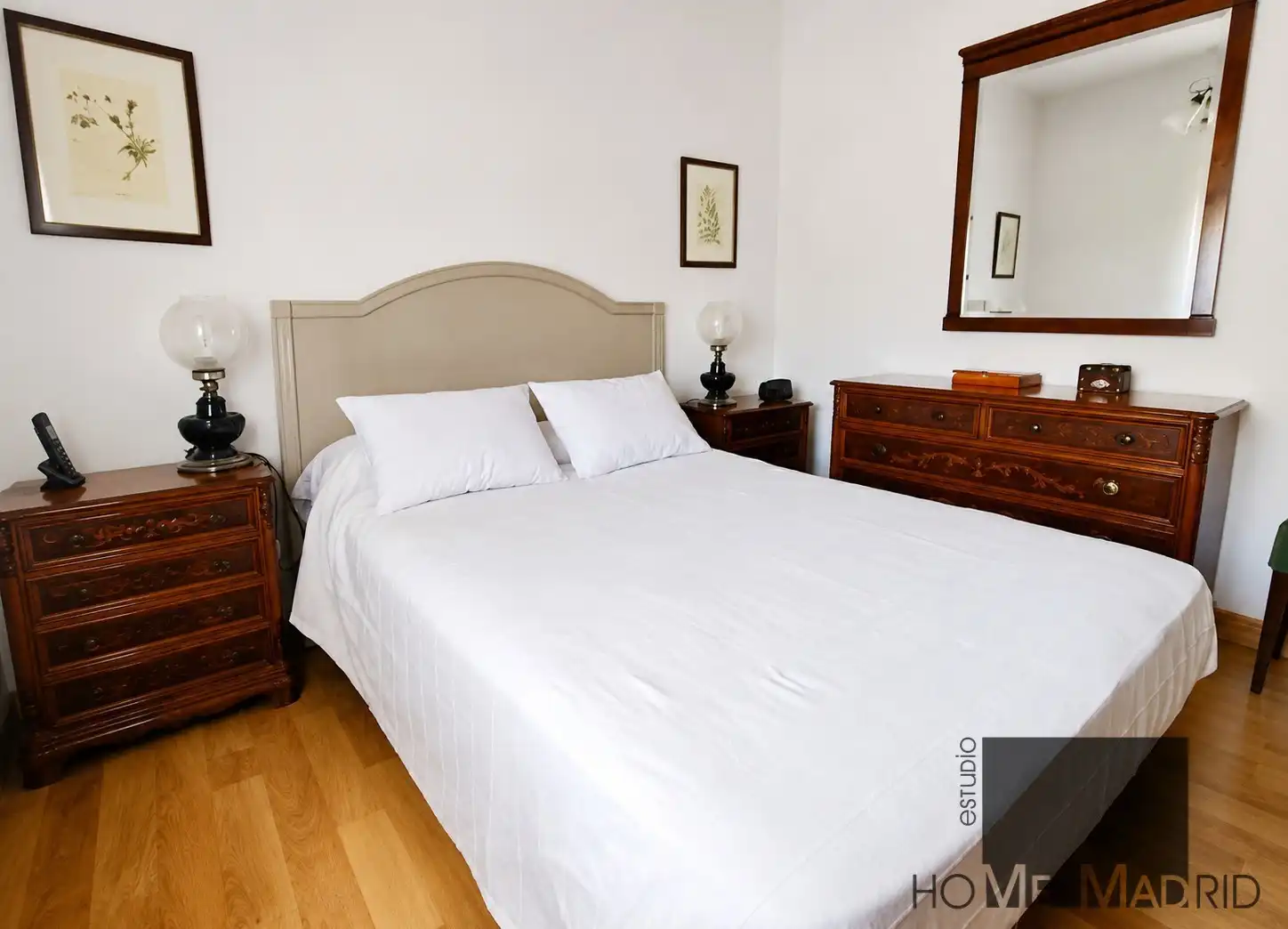 Bedroom of Flat for sale in Madrid  with Air Conditioner and Terrace