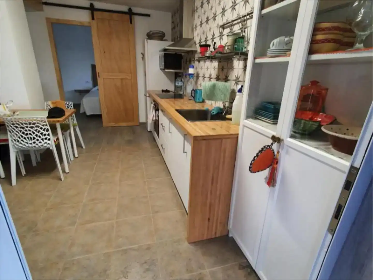 Küche von Wohnung zum Verkauf in Casas de Millán mit Schwimmbad