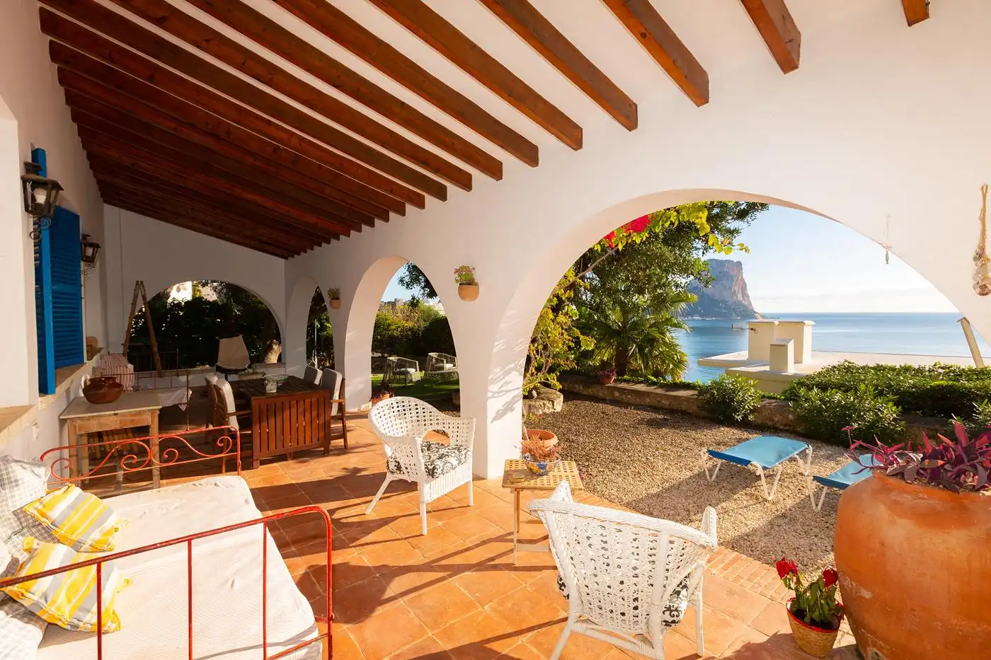 Chalet con jardín en venta en Partida Borumbot, imagen 2