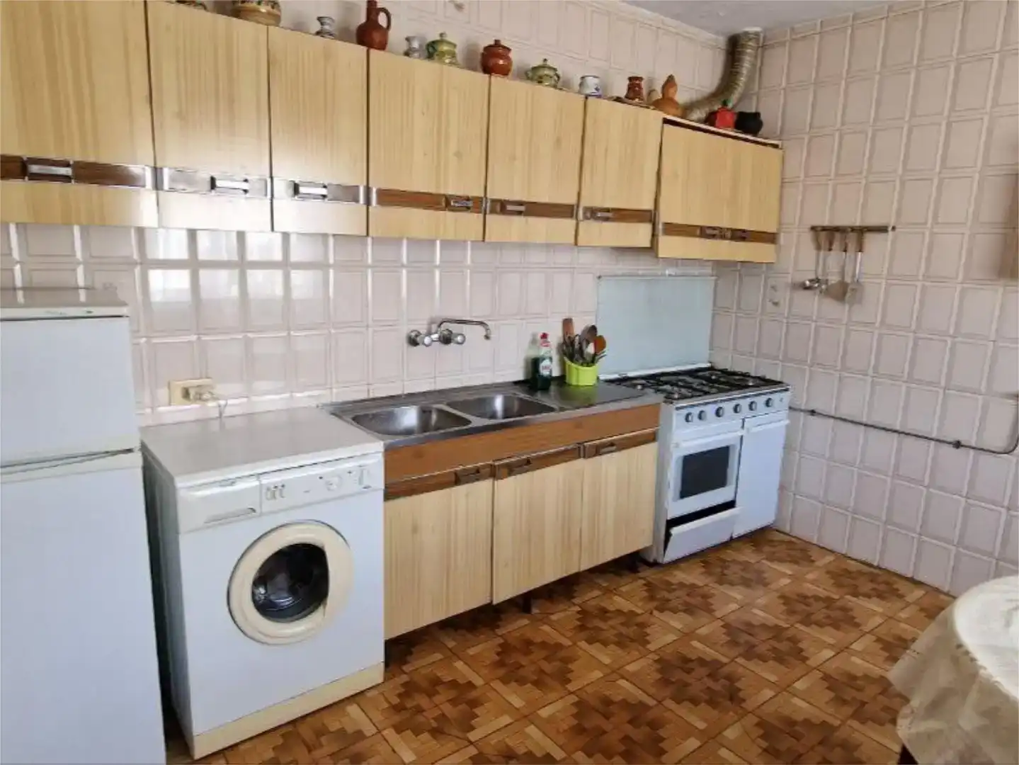 Cuina de Casa o xalet en venda en Pinofranqueado amb Jardí privat, Traster i Moblat