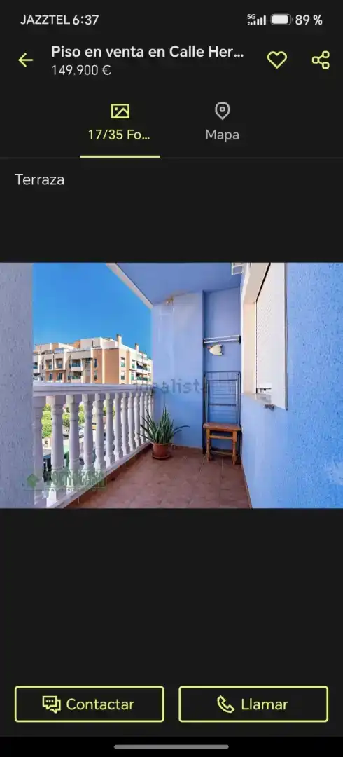 Terrassa de Pis en venda en Roquetas de Mar ciudad